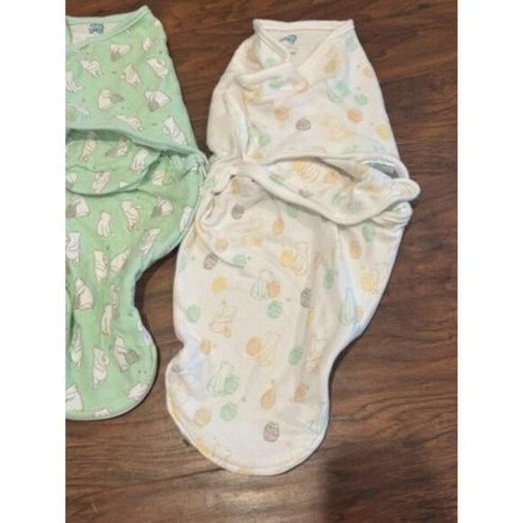 Disney Baby Aden + Anais 0-3M Swaddle Blankets Set of 3 Winnie the Pooh Prints - Picture 2 of 6
